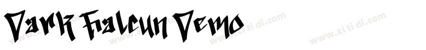 Dark Falcun Demo字体转换